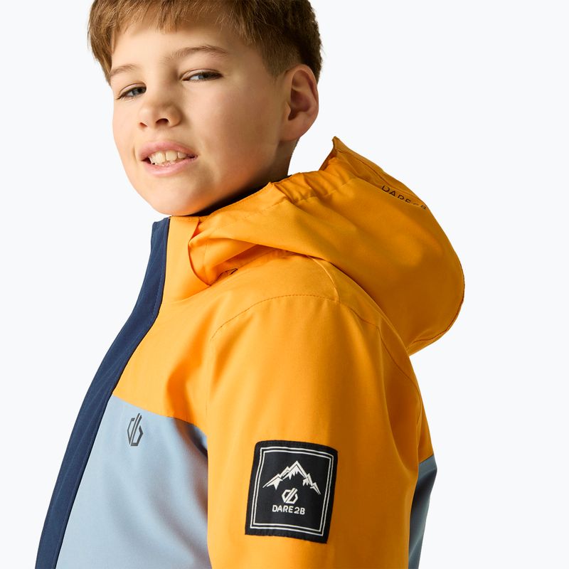 Geacă de schi pentru copii Dare2B Send It II Jacket electric orange/navy 6