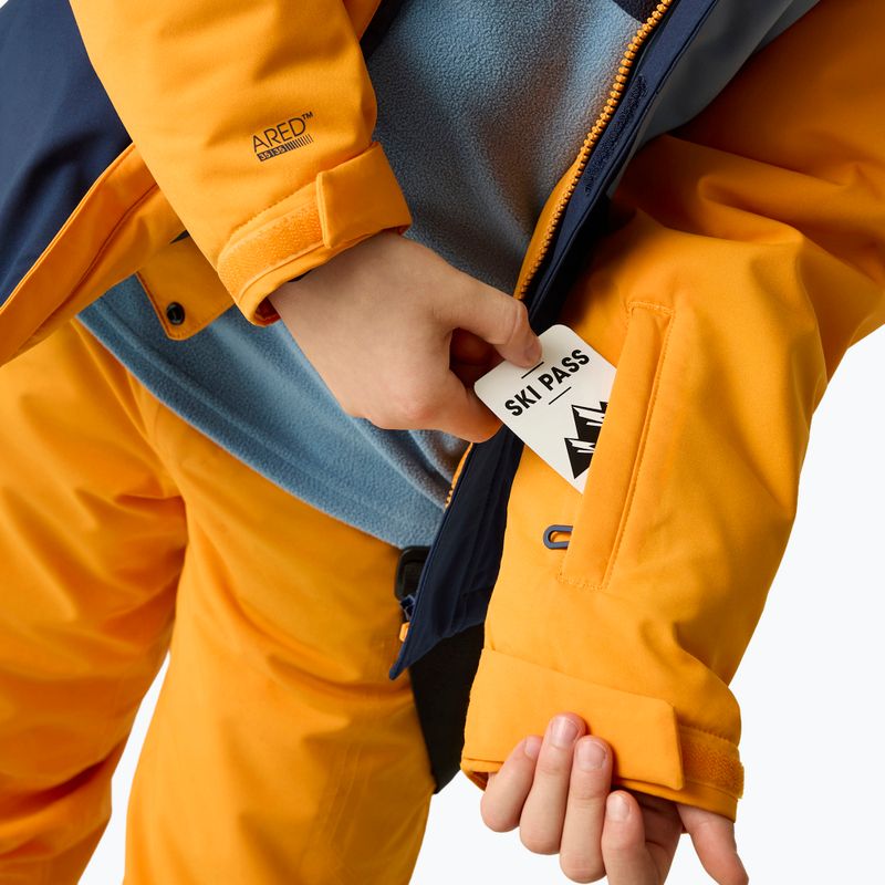 Geacă de schi pentru copii Dare2B Send It II Jacket electric orange/navy 7