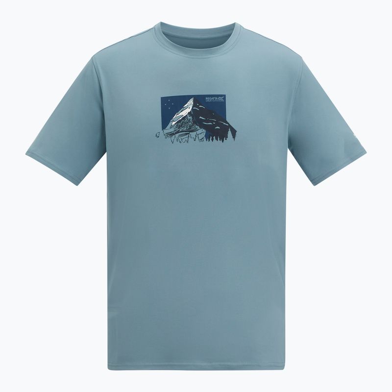 Tricou de trekking pentru bărbați REGATTA Fingal Stretch dusky blue 6