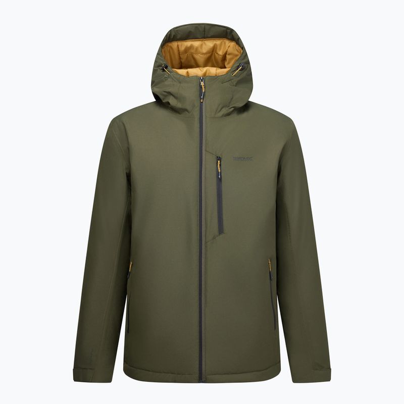 Geacă de ploaie pentru bărbați REGATTA Allston dark khaki/wood brown 10