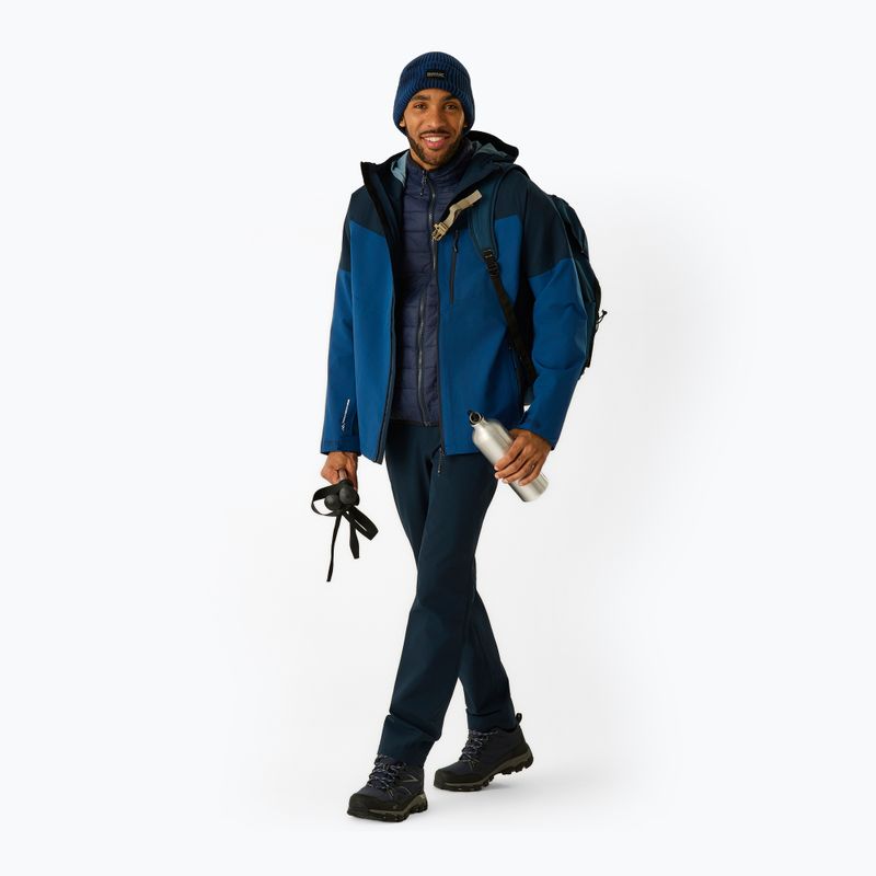 Geacă 3în1 pentru bărbați REGATTA Wentwood 3in1 aviator blue/navy 2