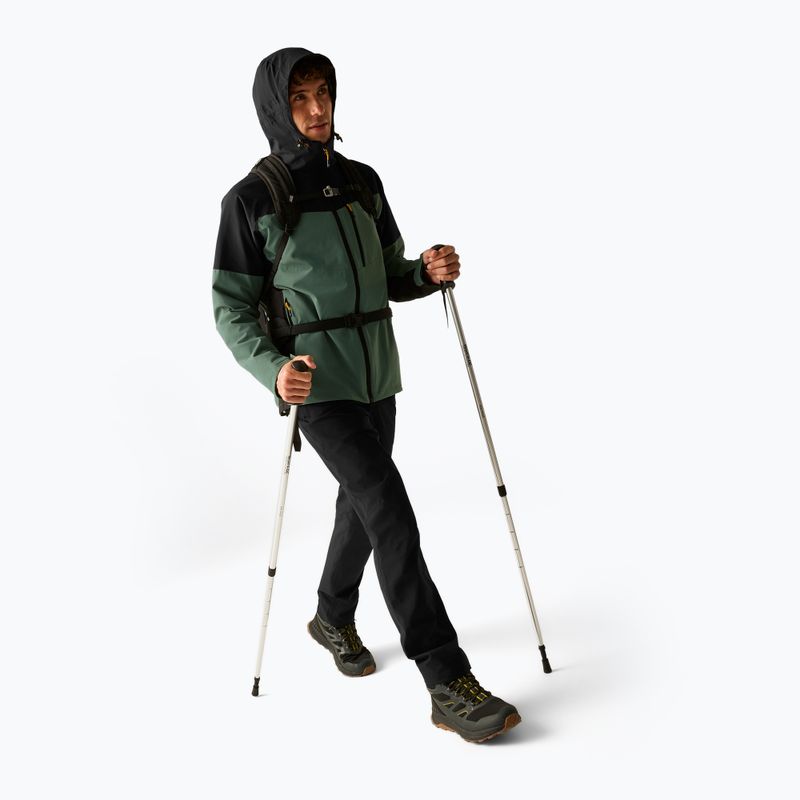 Geacă 3în1 pentru bărbați REGATTA Wentwood 3in1 dark forest green/black 2