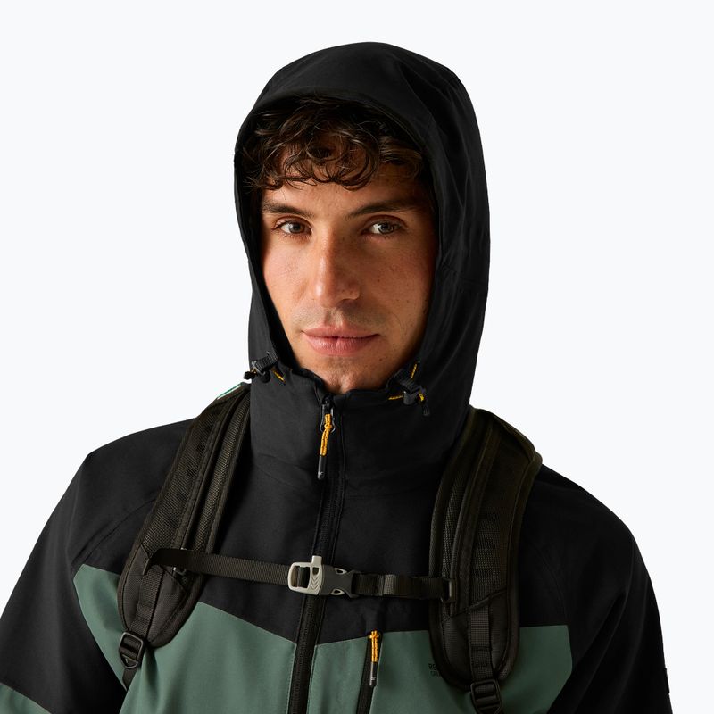 Geacă 3în1 pentru bărbați REGATTA Wentwood 3in1 dark forest green/black 6