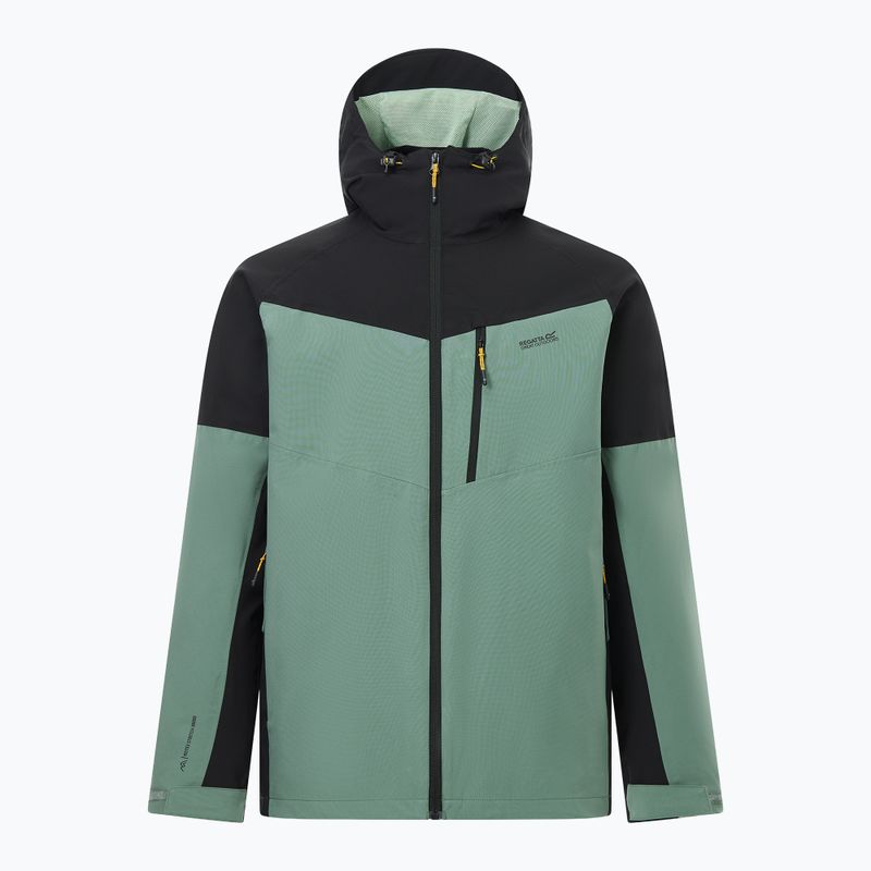 Geacă 3în1 pentru bărbați REGATTA Wentwood 3in1 dark forest green/black 10