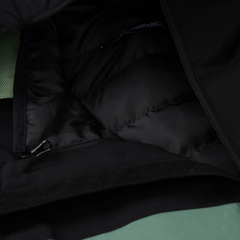 Geacă 3în1 pentru bărbați REGATTA Wentwood 3in1 dark forest green/black 15