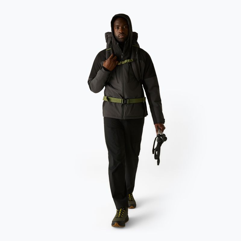 Geacă de ploaie pentru bărbați Regatta Highton Stretch Padded Jacket ash/black 2