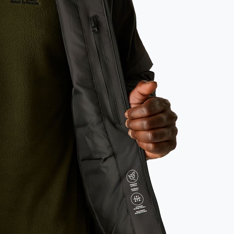 Geacă de ploaie pentru bărbați Regatta Highton Stretch Padded Jacket ash/black 8