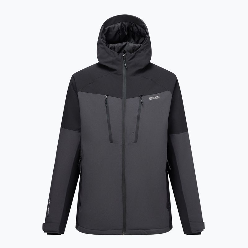 Geacă de ploaie pentru bărbați Regatta Highton Stretch Padded Jacket ash/black 10