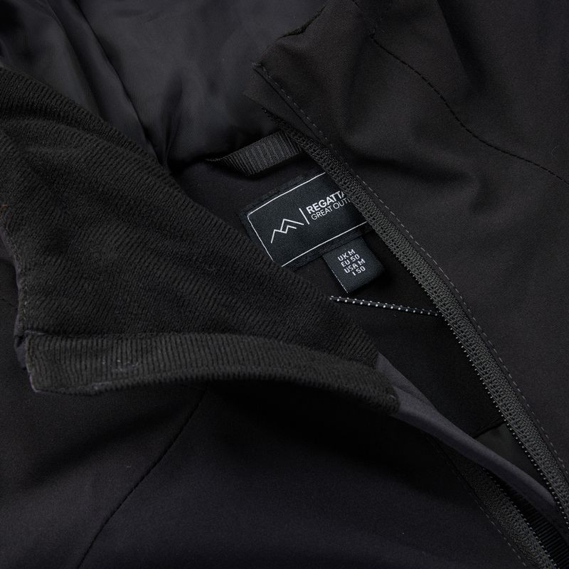 Geacă de ploaie pentru bărbați Regatta Highton Stretch Padded Jacket ash/black 13
