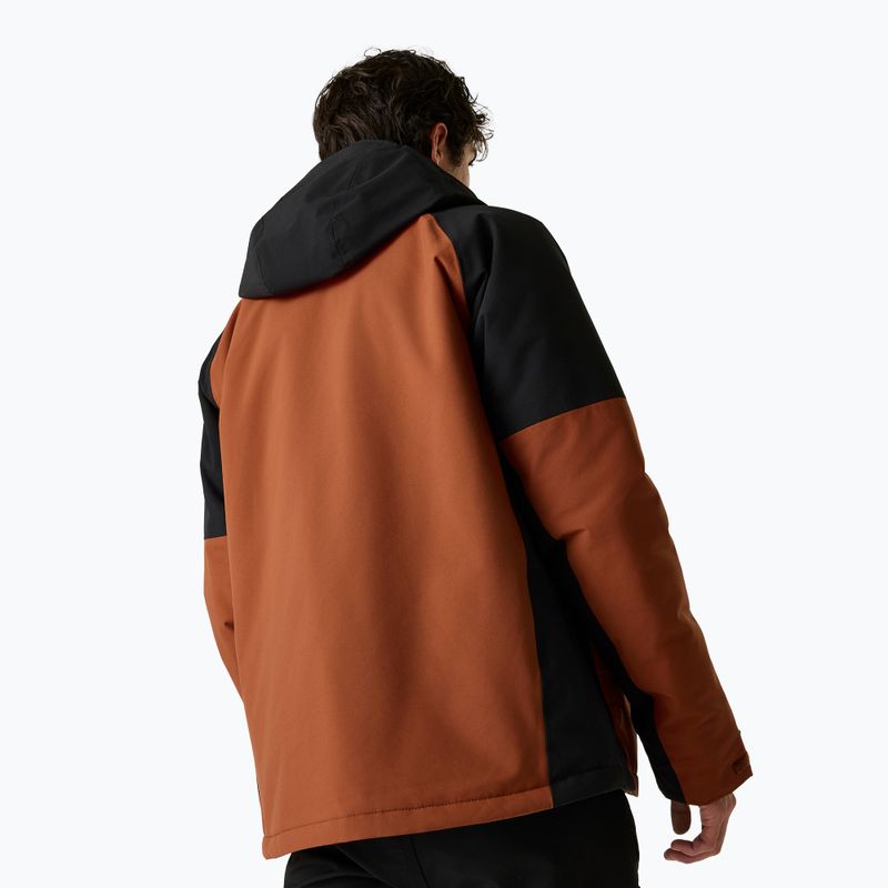 Geacă de ploaie pentru bărbați Regatta Highton Stretch Padded Jacket burnt henna/black 5