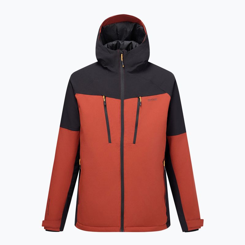 Geacă de ploaie pentru bărbați Regatta Highton Stretch Padded Jacket burnt henna/black 10