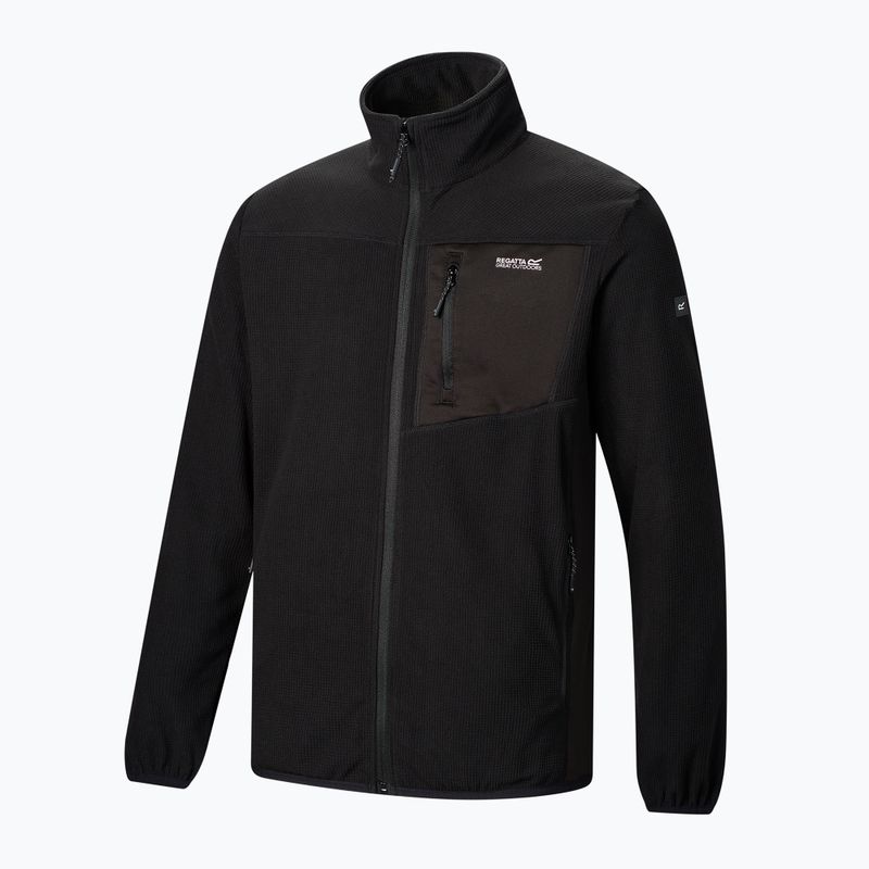 Bluză fleece pentru bărbați REGATTA Eadle black 10