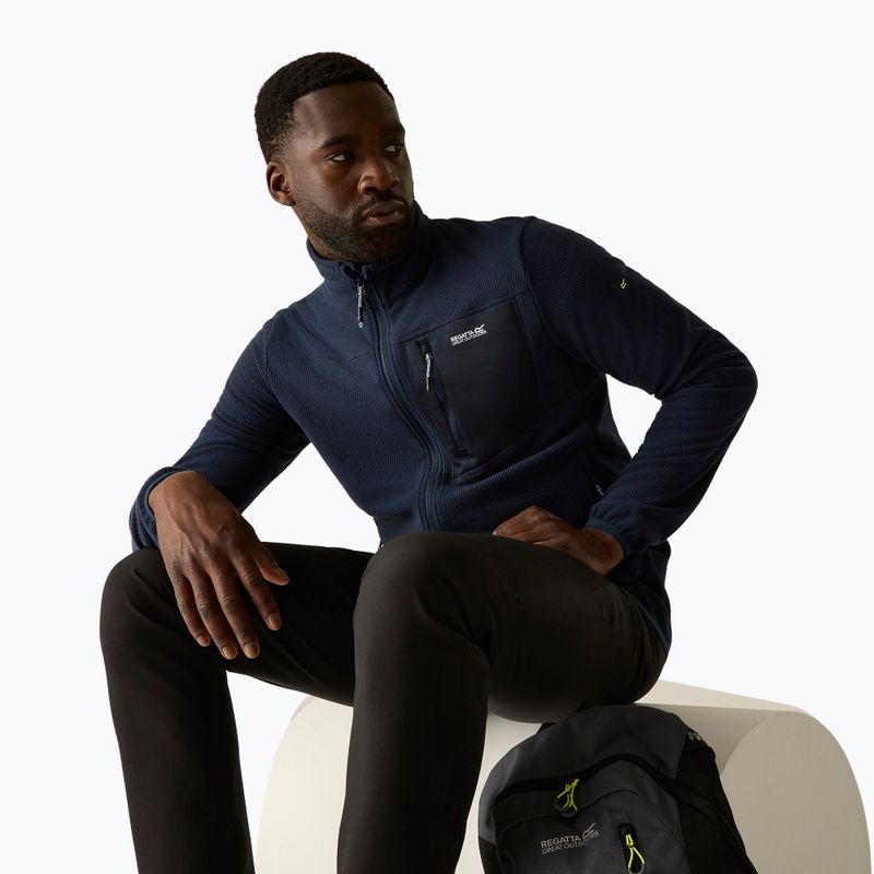 Bluză fleece pentru bărbați REGATTA Eadle navy 6