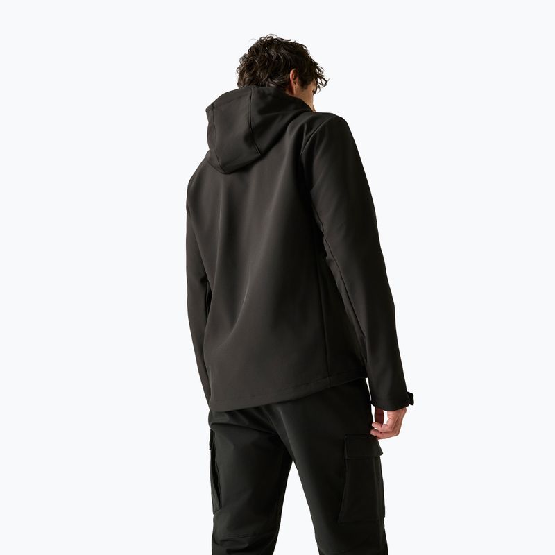 Geacă softshell pentru bărbați REGATTA Denvo black 4
