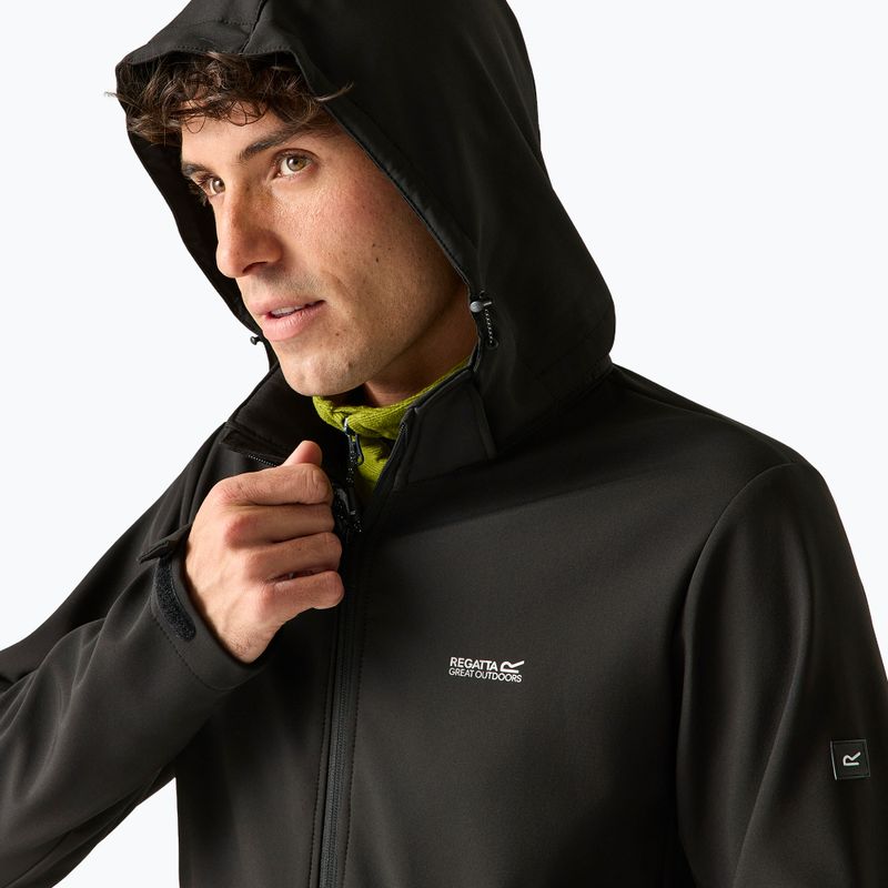 Geacă softshell pentru bărbați REGATTA Denvo black 7