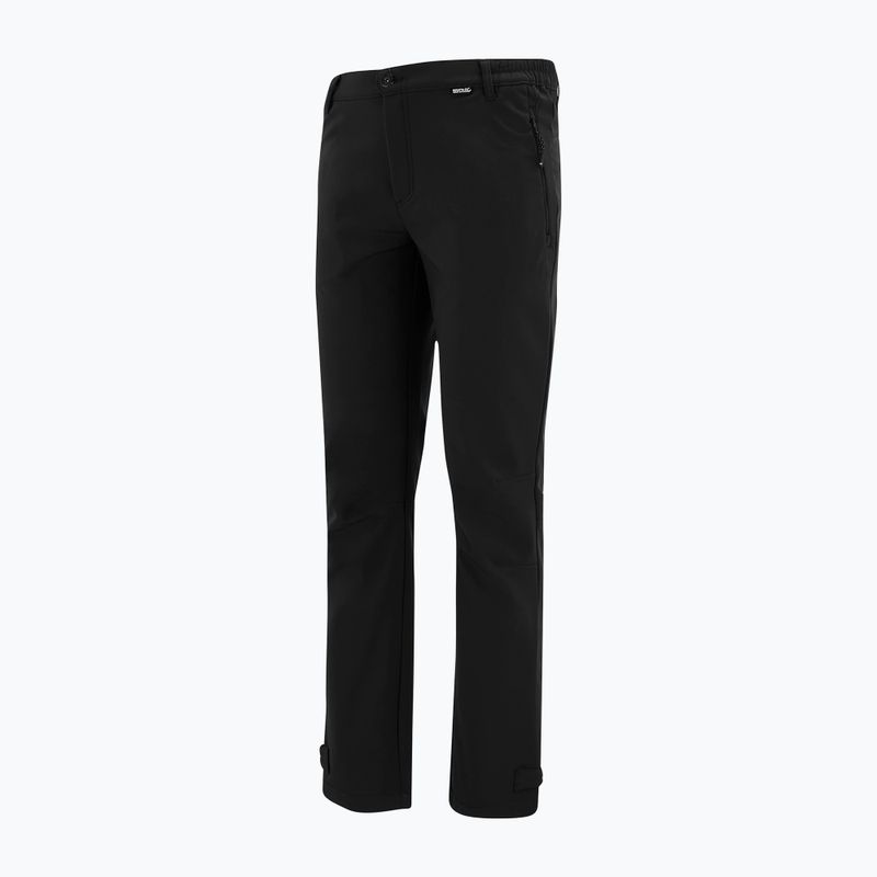 Pantaloni softshell pentru bărbați REGATTA Geo Softshell black 10