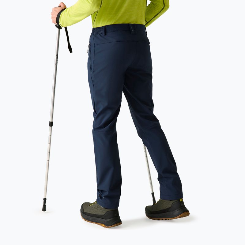 Pantaloni softshell pentru bărbați REGATTA Geo Softshell navy 4