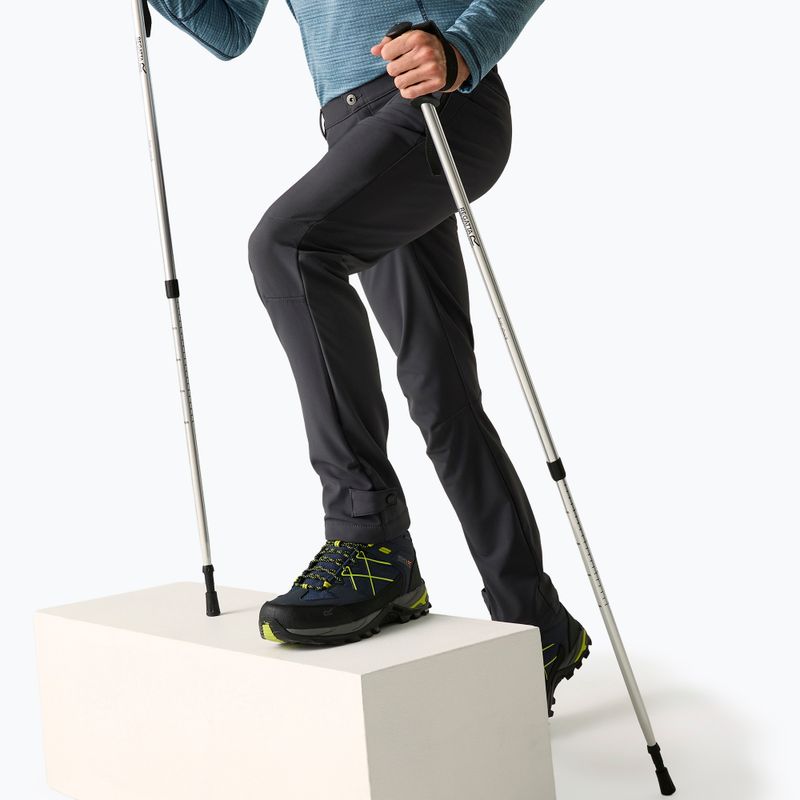 Pantaloni softshell pentru bărbați REGATTA Geo Softshell ash 3