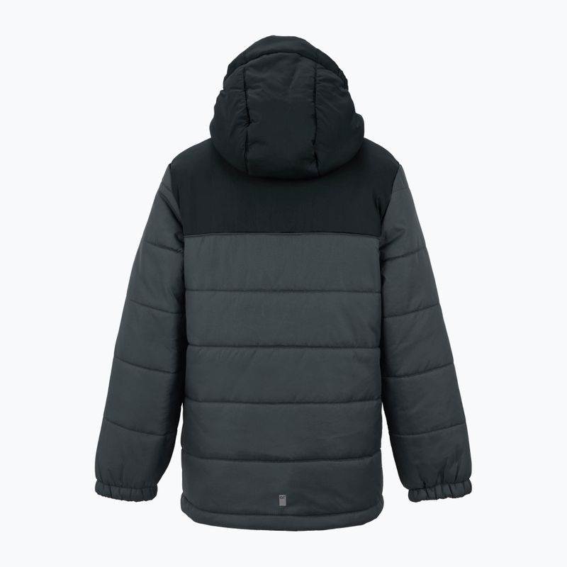 Geacă izolată pentru copii REGATTA Lofthouse black/seal grey 9