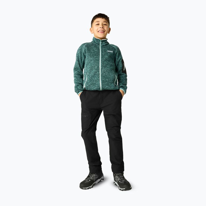 Pantaloni de trekking pentru copii REGATTA Highton Winter RKJ175 black 5