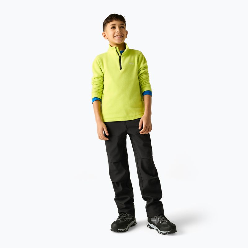 Pantaloni de trekking pentru copii REGATTA Highton Winter RKJ176 black 2