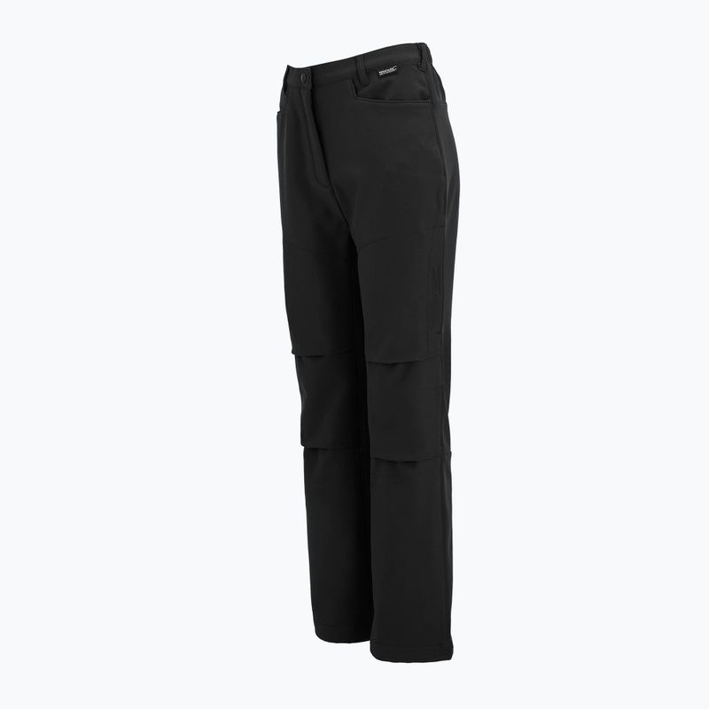 Pantaloni de trekking pentru copii REGATTA Highton Winter RKJ176 black 9