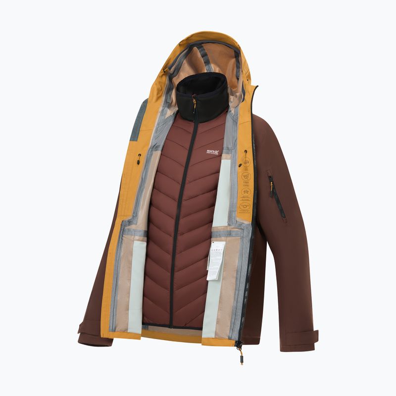 Geacă 3în1 pentru bărbați REGATTA Sacramento 3in1 wood brown/ground coffee 14