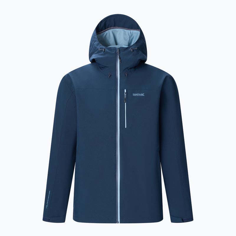 Geacă de ploaie pentru bărbați REGATTA Birchdale II navy/dusky blue 10