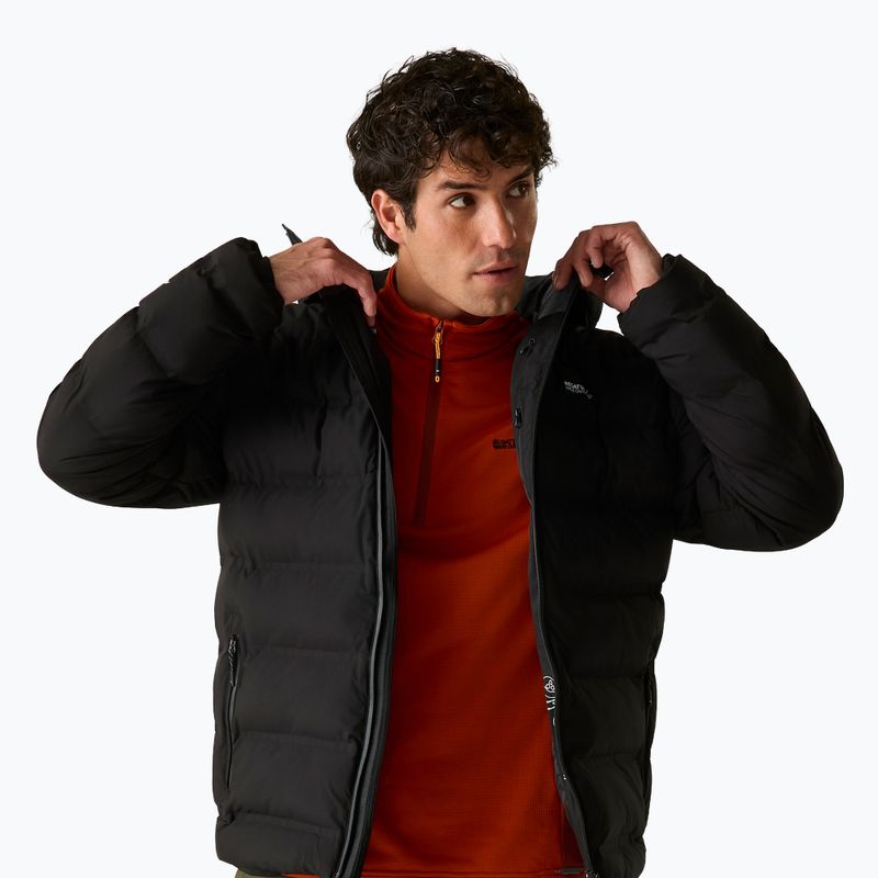Geacă izolată pentru bărbați REGATTA Altoro Thermal black/black 4