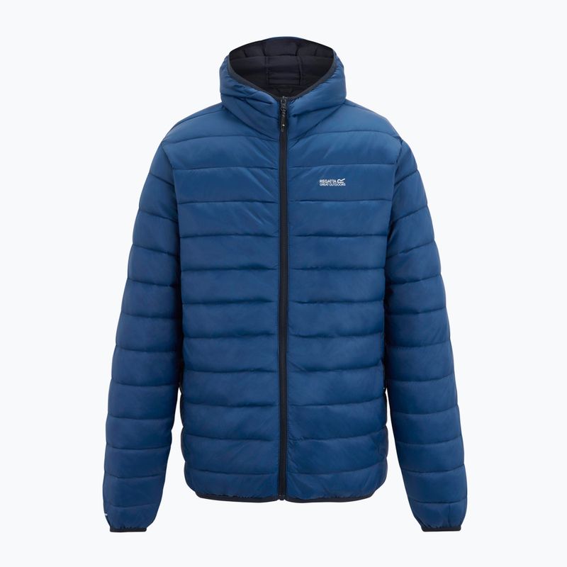 Geacă cu puf pentru bărbați REGATTA Hooded Marizion aviator blue