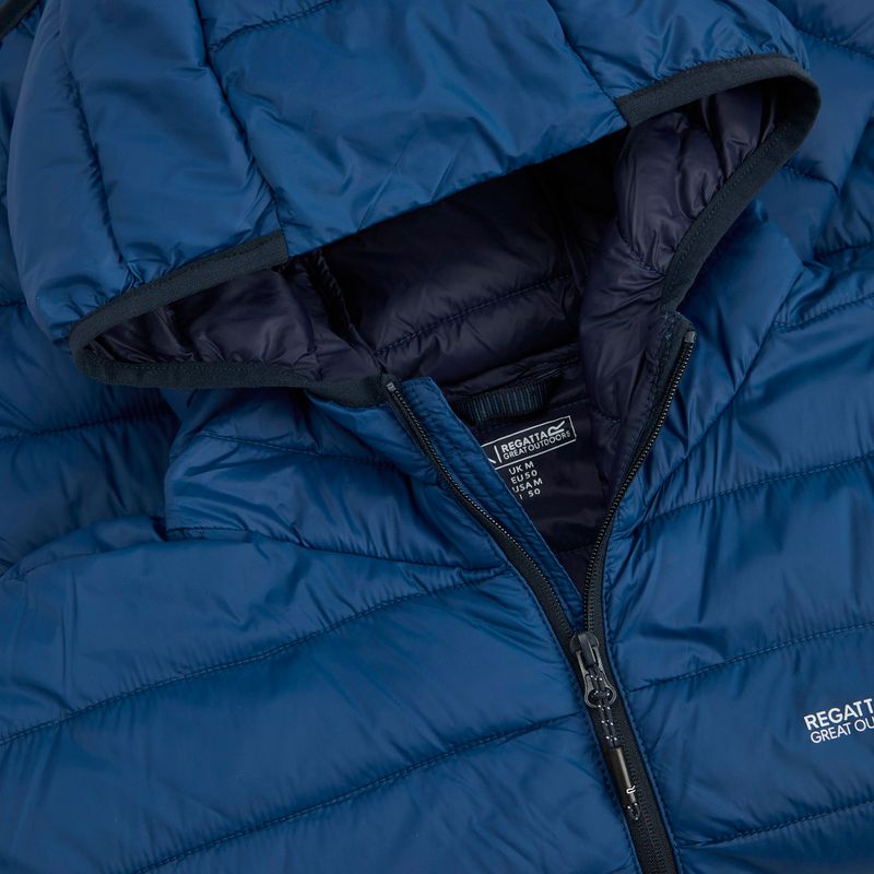 Geacă cu puf pentru bărbați REGATTA Hooded Marizion aviator blue 4