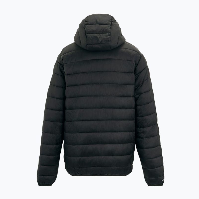 Geacă cu puf pentru bărbați REGATTA Hooded Marizion black/burnt henna 10