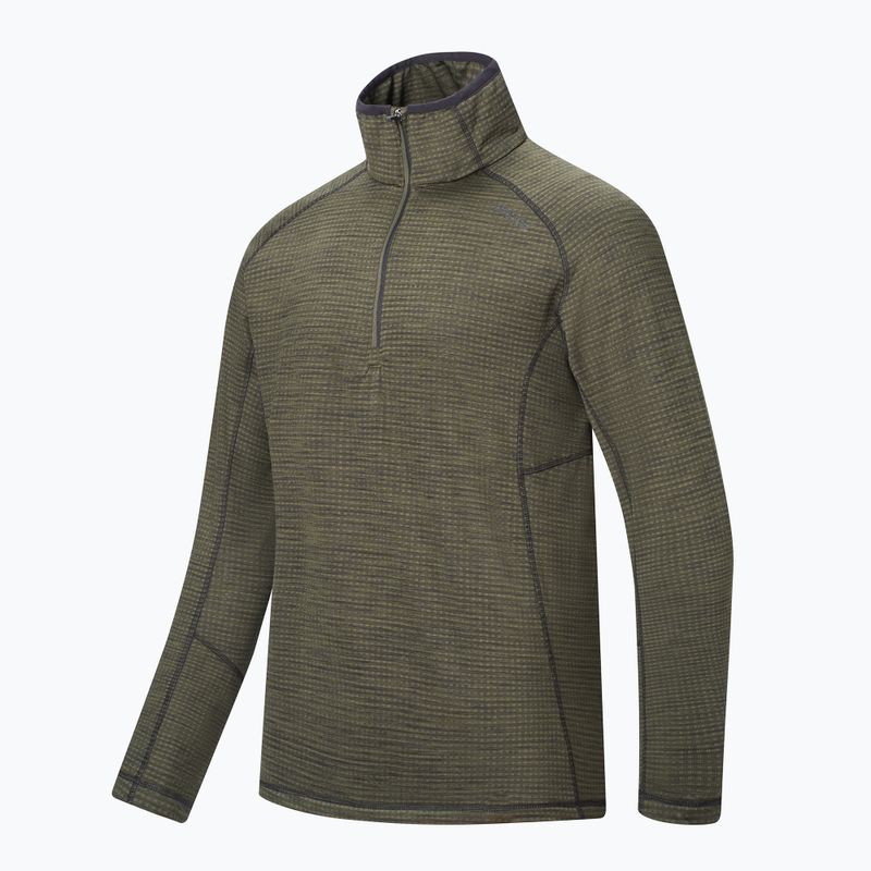 Bluză fleece pentru bărbați REGATTA Yonder II dark khaki 9