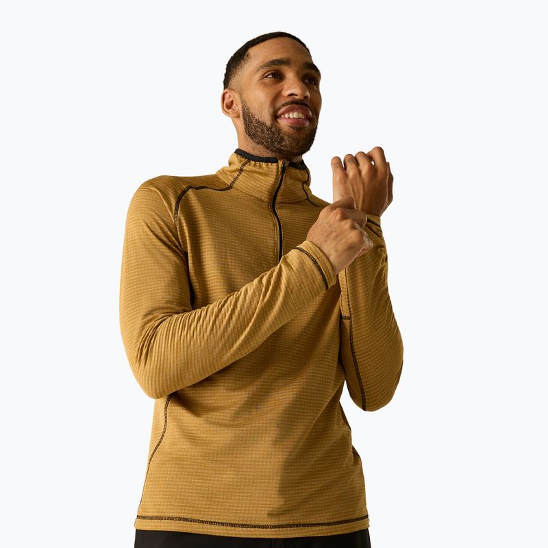 Bluză fleece pentru bărbați REGATTA Yonder II wood brown 3