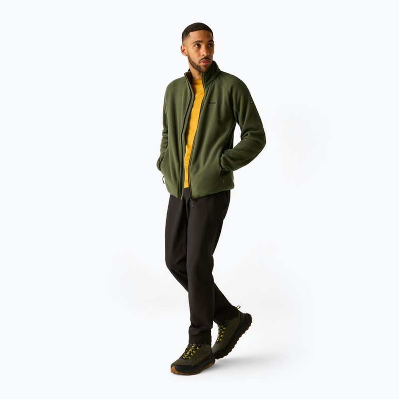 Bluză fleece pentru bărbați REGATTA Hadfield dark khaki 2