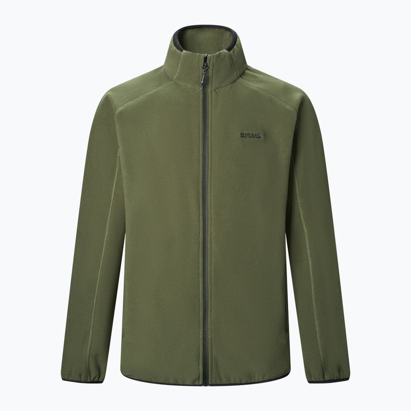 Bluză fleece pentru bărbați REGATTA Hadfield dark khaki 7