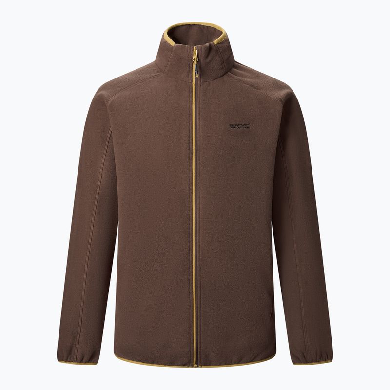 Bluză fleece pentru bărbați Regatta Hadfield ground coffee 7