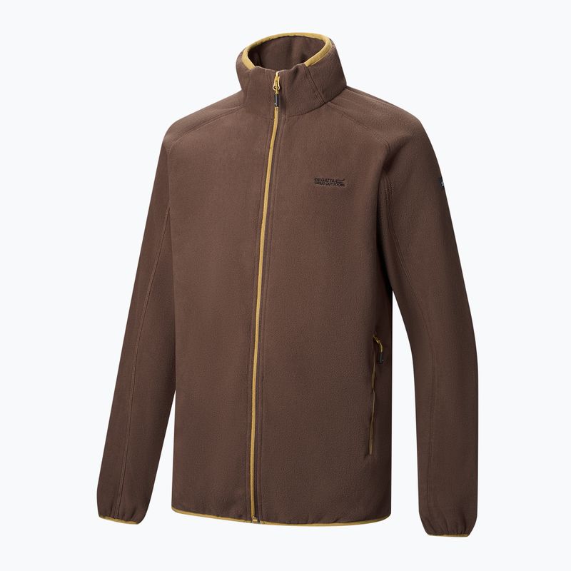 Bluză fleece pentru bărbați Regatta Hadfield ground coffee 9