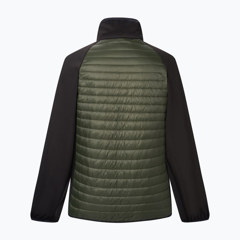 Geacă hibrid pentru bărbați REGATTA Clumber Hybrid dark khaki/black/sunset 8
