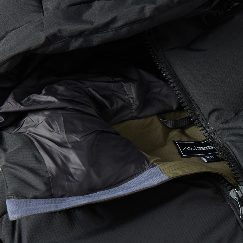 Geacă izolată pentru bărbați REGATTA Aldthron dark khaki/black 11