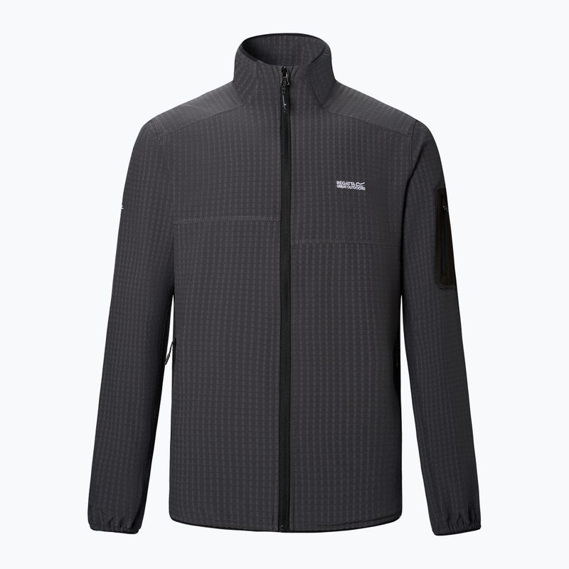 Bluză pentru bărbați REGATTA Baslinn ash/black 8
