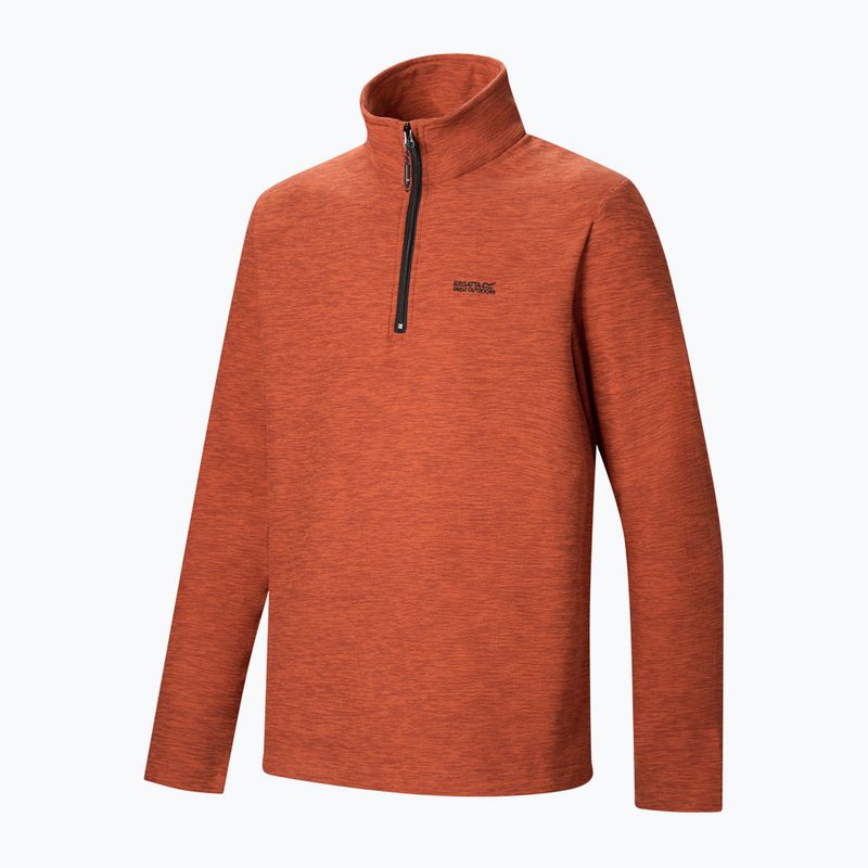 Bluză fleece pentru bărbați Regatta Thompson Marl burnt henna 8