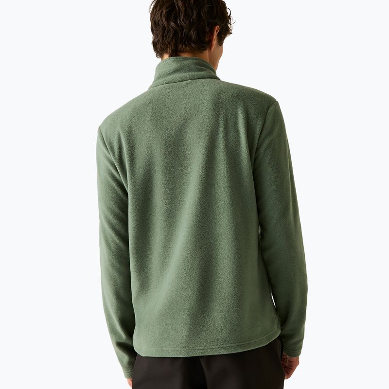 Bluză fleece pentru bărbați Regatta Thompson dark forest green 3