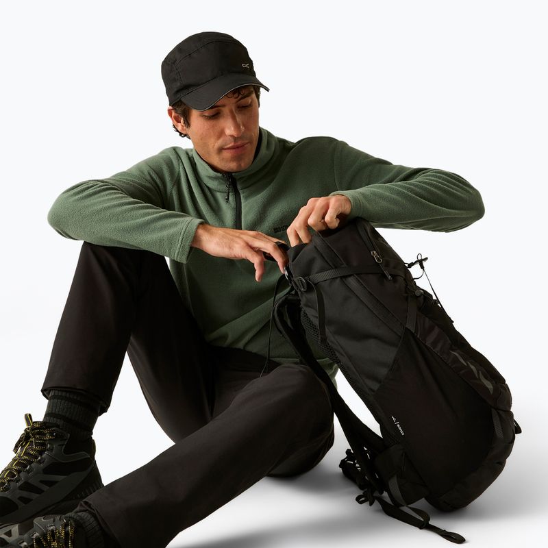 Bluză fleece pentru bărbați Regatta Thompson dark forest green 4