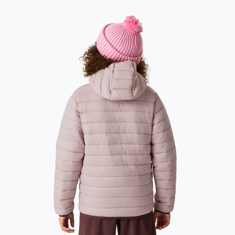 Geacă cu puf pentru copii Regatta Hooded Marizion powder lilac 8