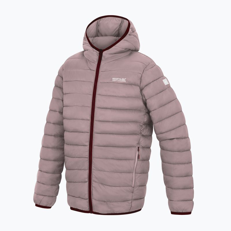 Geacă cu puf pentru copii Regatta Hooded Marizion powder lilac 3