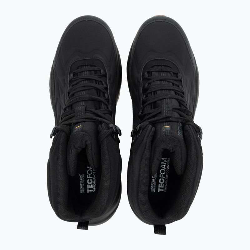 Încălțăminte de drumeție pentru bărbați REGATTA Onyx Mid black gum 3