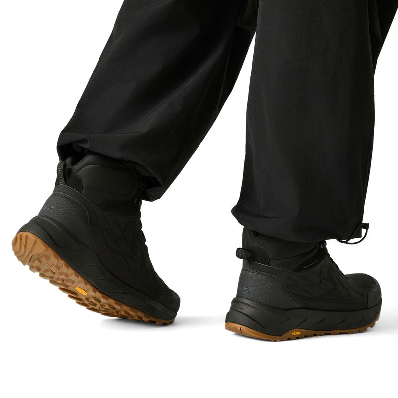 Încălțăminte de drumeție pentru bărbați REGATTA Onyx Mid black gum 6