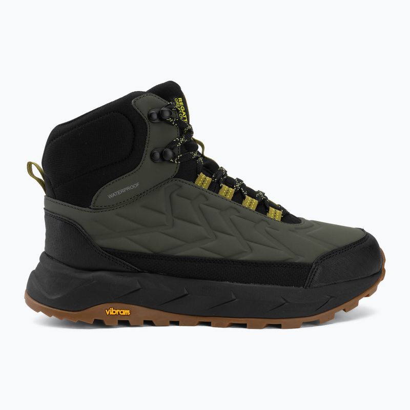 Încălțăminte de drumeție pentru bărbați REGATTA Onyx Mid dark khaki cyprus 2