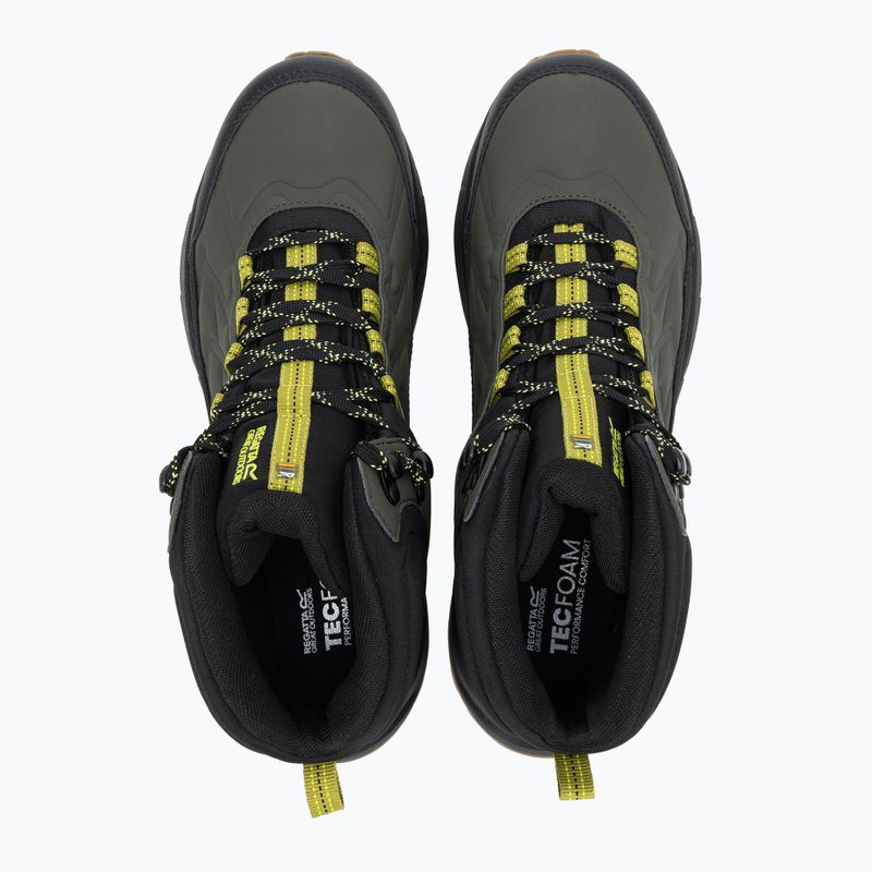 Încălțăminte de drumeție pentru bărbați REGATTA Onyx Mid dark khaki cyprus 3